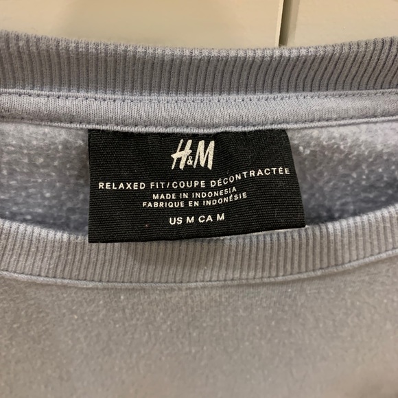 Oversized blue crew neck! - Picture 2 of 2